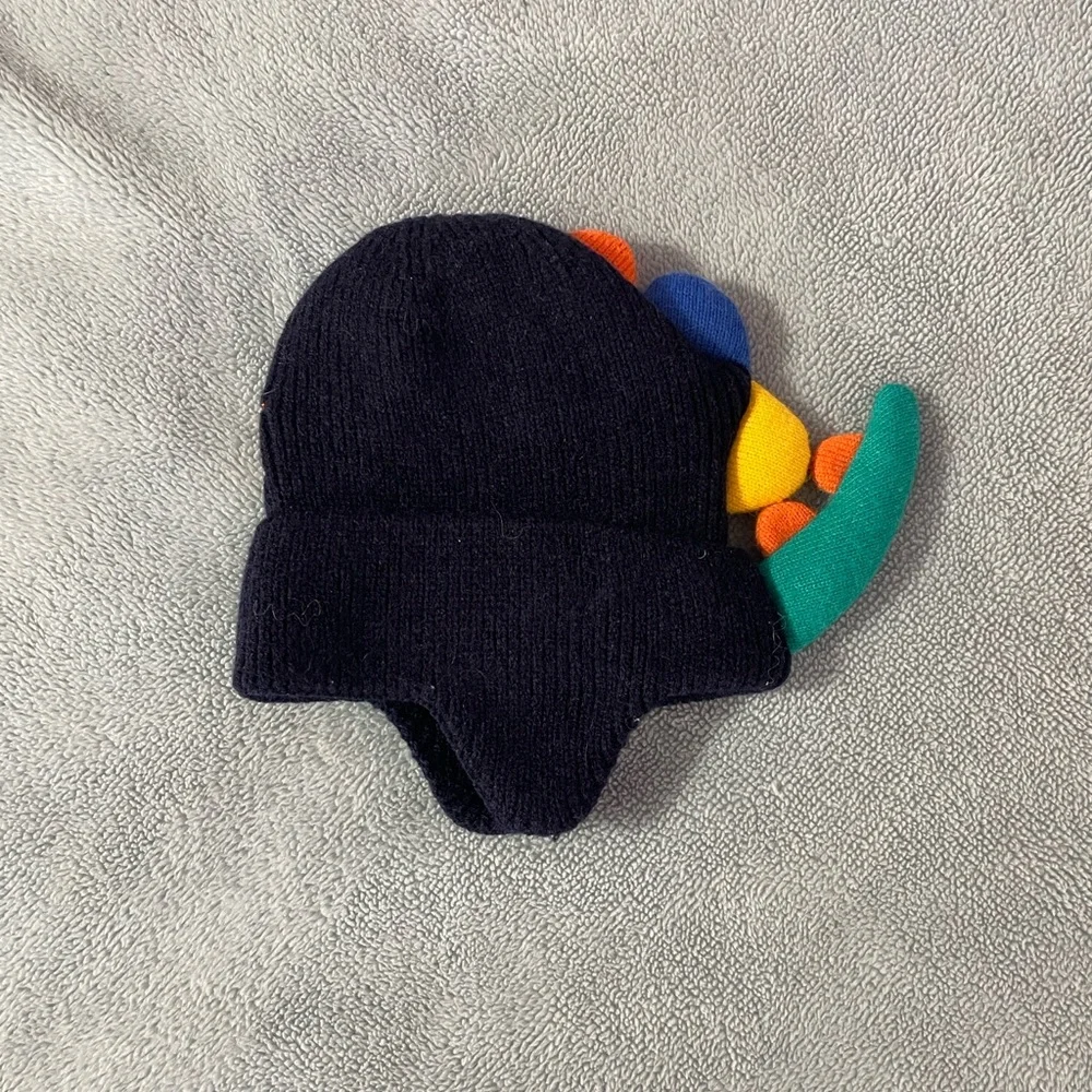 Kids Dinosaur Knit Beanie Hat